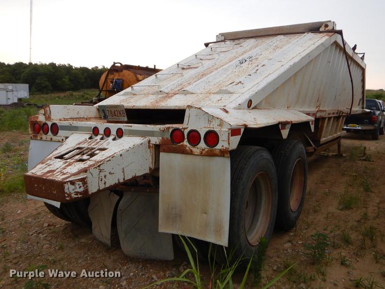 image for item EK9501 1993 CPS bottom dump trailer