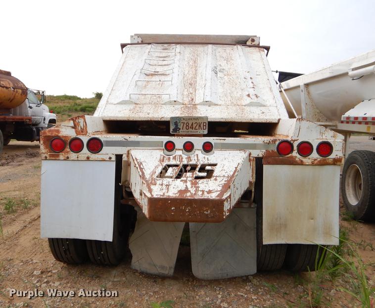 image for item EK9501 1993 CPS bottom dump trailer