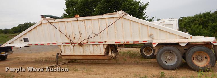 image for item EK9501 1993 CPS bottom dump trailer