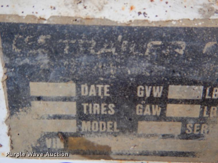 image for item EK9501 1993 CPS bottom dump trailer