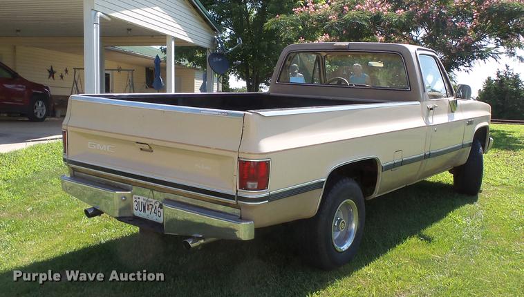 image for item DB7107 1985 GMC K1500 pickup truck