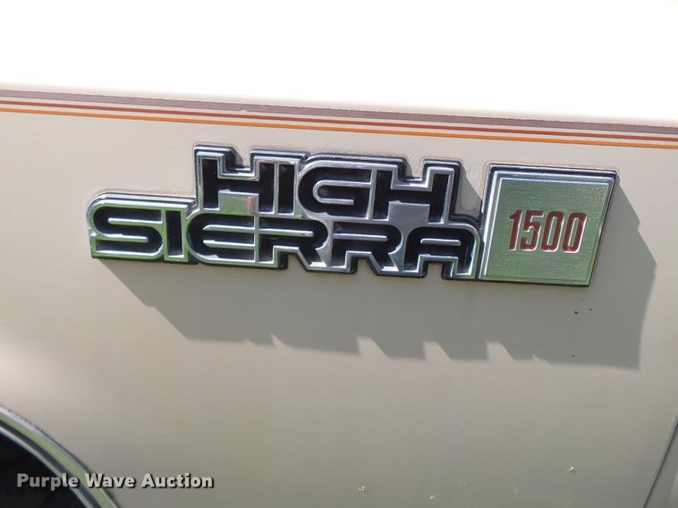 image for item DB7107 1985 GMC K1500 pickup truck