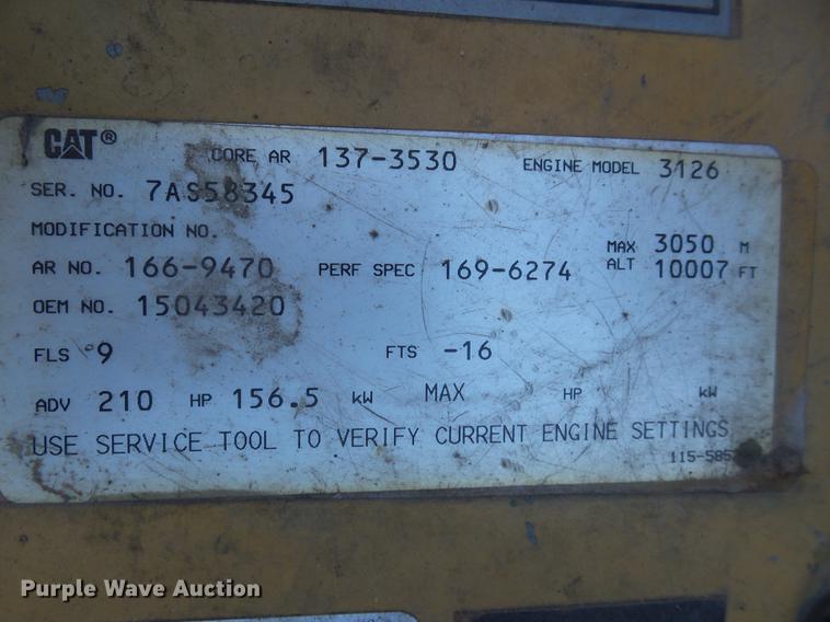 image for item DB7290 1999 GMC C6500 truck cab and chassis