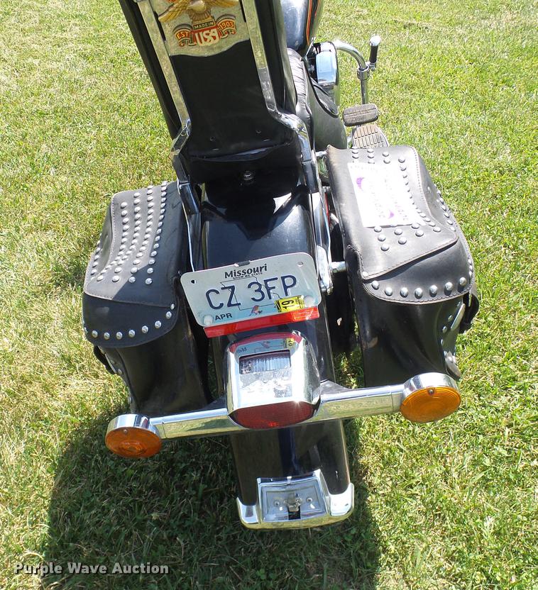 image for item DD8603 1993 Harley Davidson FLSTC Softtail motorcycle