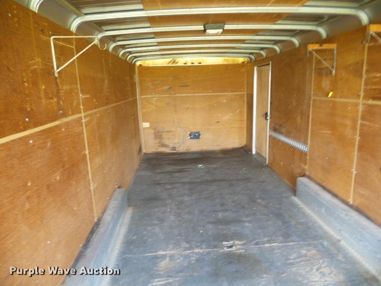 image for item DD8604 2001 Wells Cargo enclosed cargo trailer