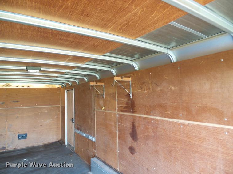 image for item DD8604 2001 Wells Cargo enclosed cargo trailer