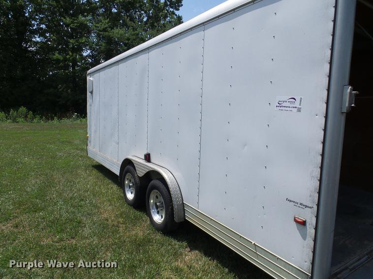 image for item DD8604 2001 Wells Cargo enclosed cargo trailer