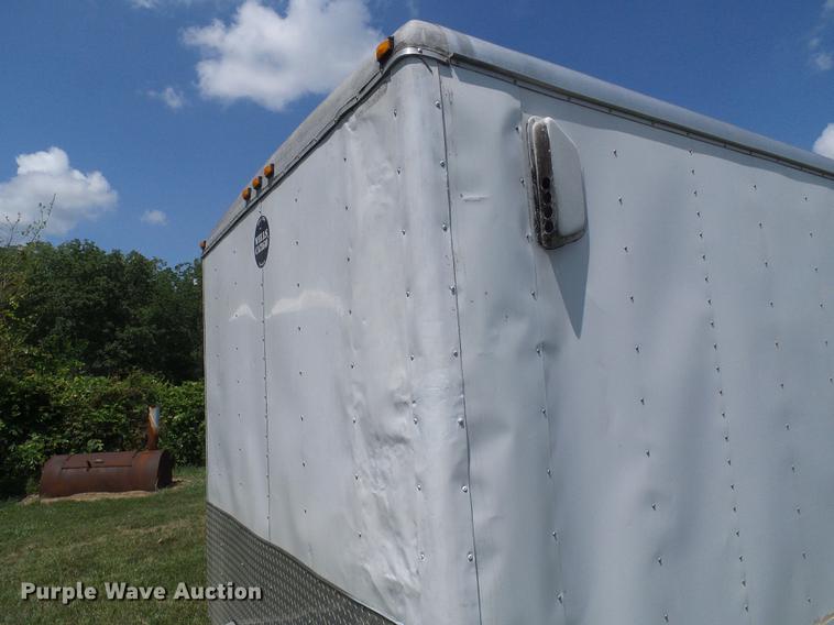 image for item DD8604 2001 Wells Cargo enclosed cargo trailer