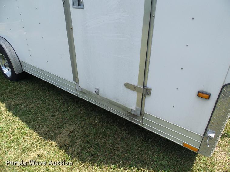 image for item DD8604 2001 Wells Cargo enclosed cargo trailer
