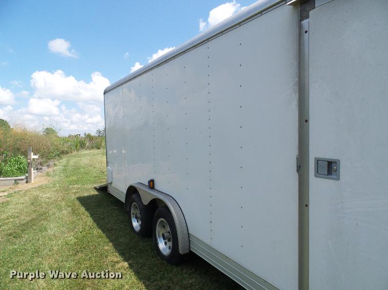 image for item DD8604 2001 Wells Cargo enclosed cargo trailer