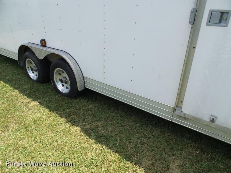 image for item DD8604 2001 Wells Cargo enclosed cargo trailer