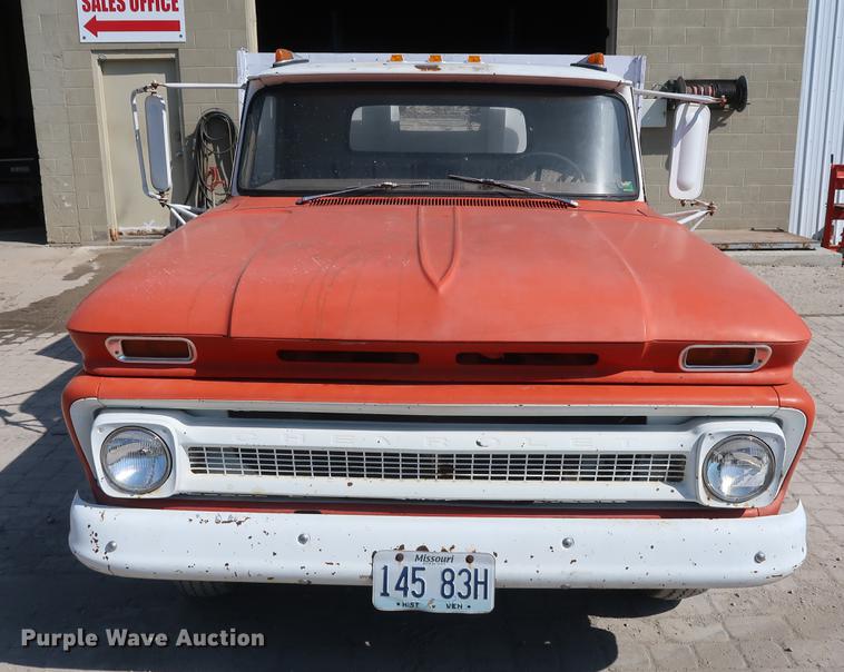 image for item DE6085 1966 Chevrolet 30 grain truck