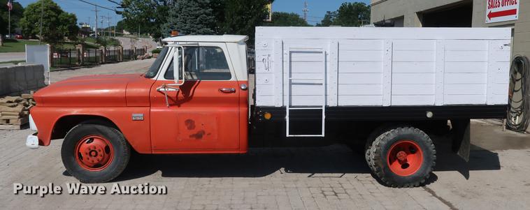 image for item DE6085 1966 Chevrolet 30 grain truck