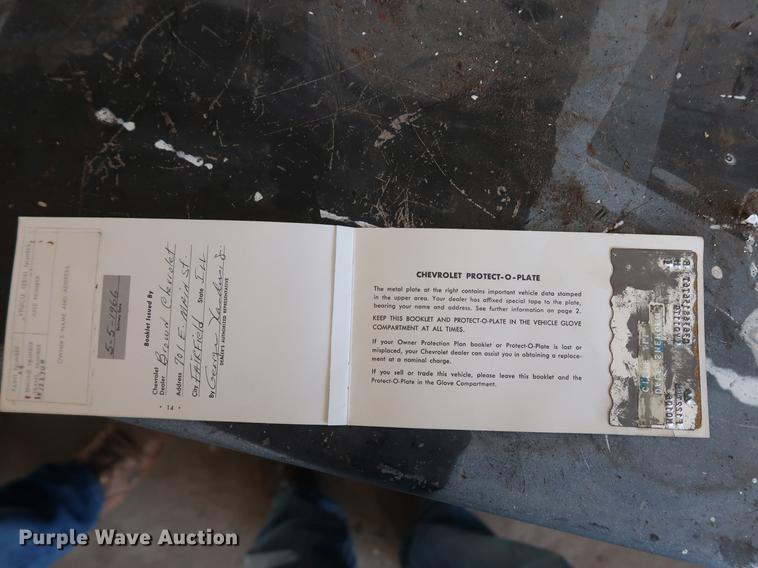 image for item DE6085 1966 Chevrolet 30 grain truck