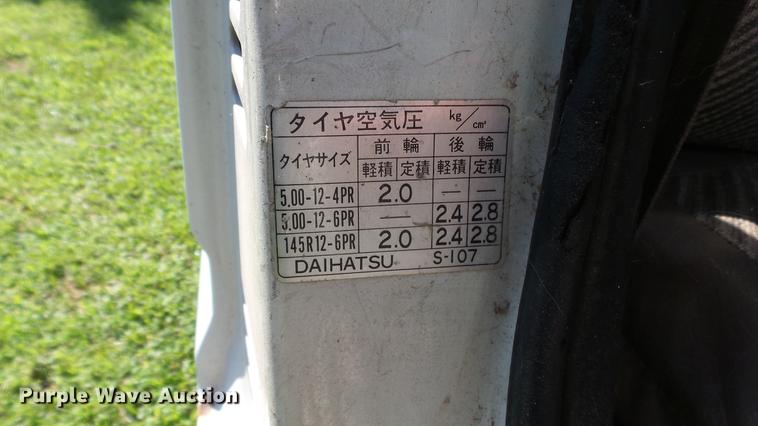 image for item DE7188 1991 Daihatsu HiJet mini truck