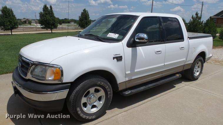 image for item DE7191 2002 Ford F150 SuperCrew pickup truck