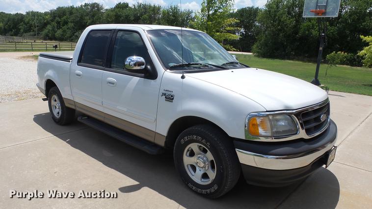 image for item DE7191 2002 Ford F150 SuperCrew pickup truck