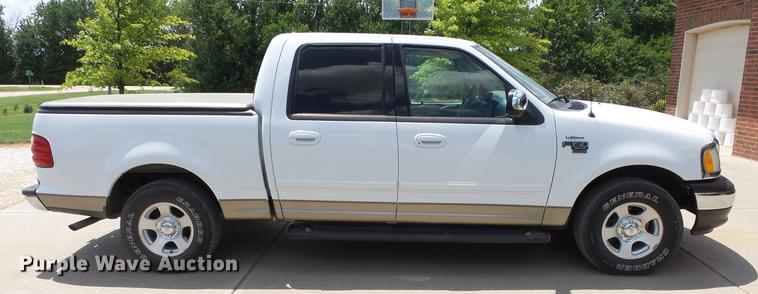 image for item DE7191 2002 Ford F150 SuperCrew pickup truck