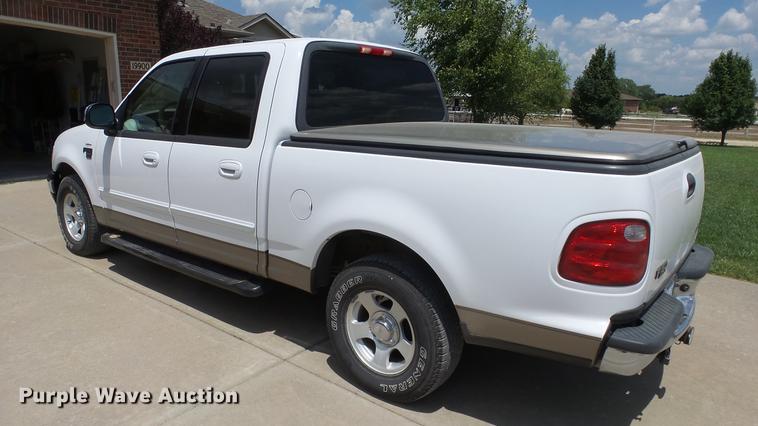 image for item DE7191 2002 Ford F150 SuperCrew pickup truck