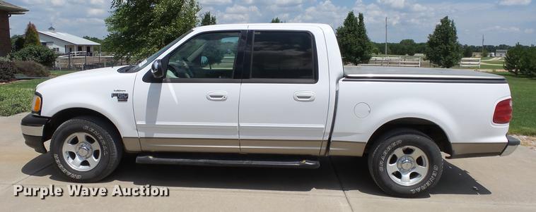 image for item DE7191 2002 Ford F150 SuperCrew pickup truck