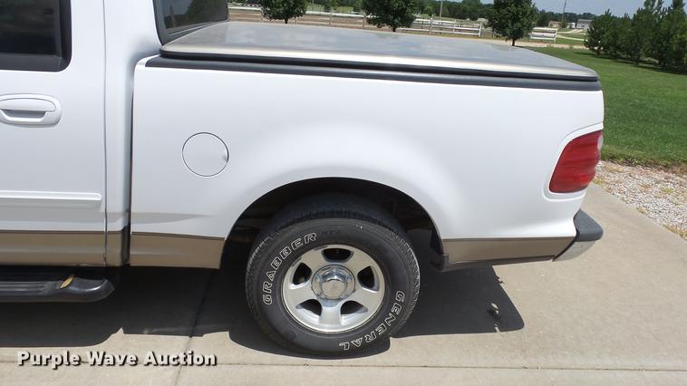 image for item DE7191 2002 Ford F150 SuperCrew pickup truck