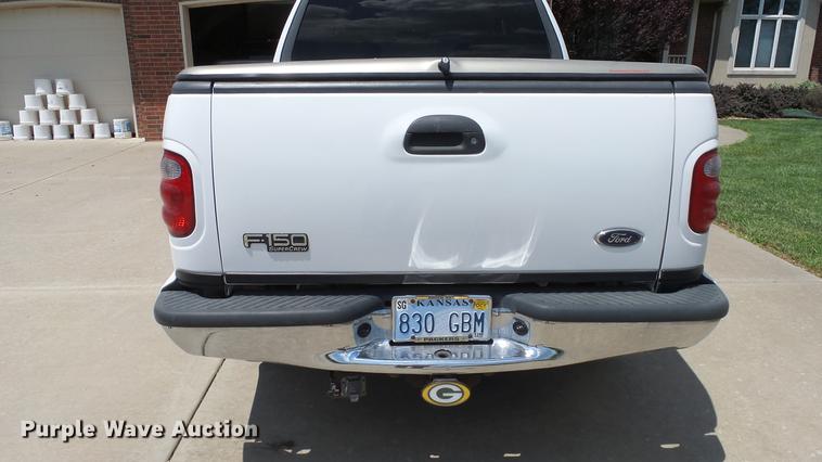 image for item DE7191 2002 Ford F150 SuperCrew pickup truck