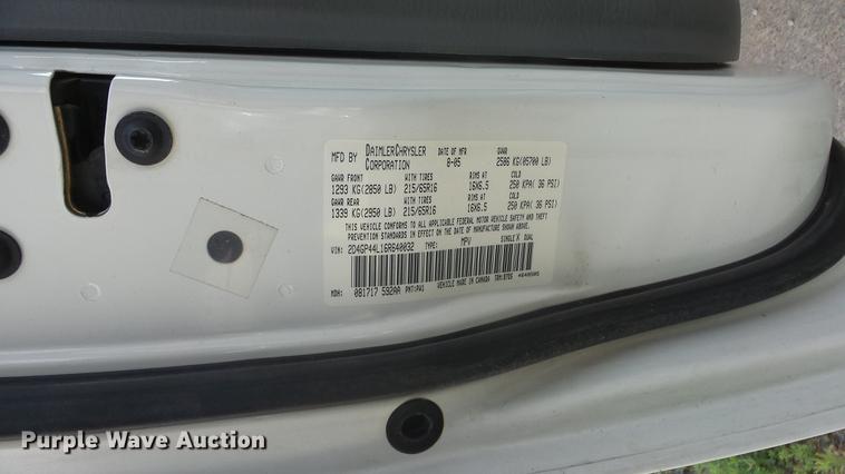 image for item DF4280 2006 Dodge Grand Caravan van