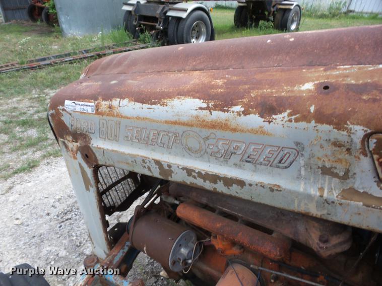 image for item DT9412 1957 Ford 881D tractor