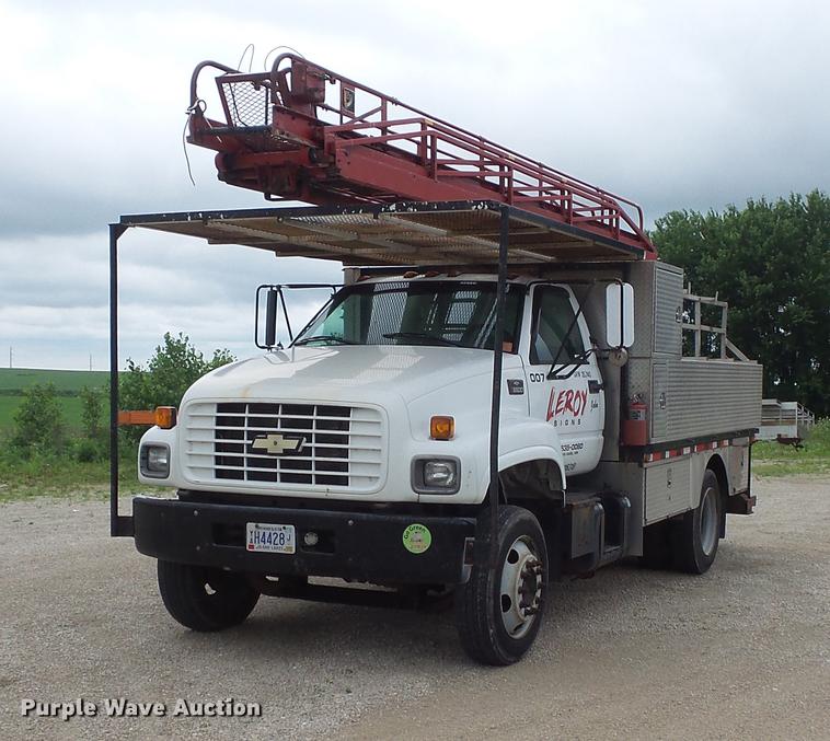 image for item DV9348 2000 Chevrolet C6500 utility truck
