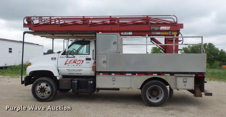 image for item DV9348 2000 Chevrolet C6500 utility truck