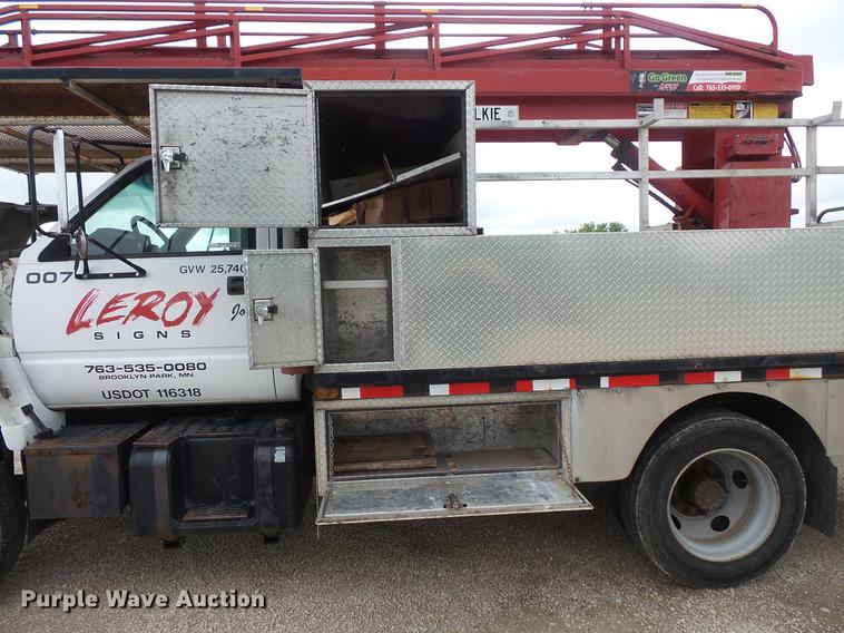 image for item DV9348 2000 Chevrolet C6500 utility truck