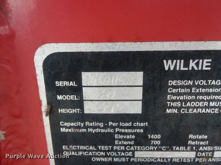 image for item DV9348 2000 Chevrolet C6500 utility truck