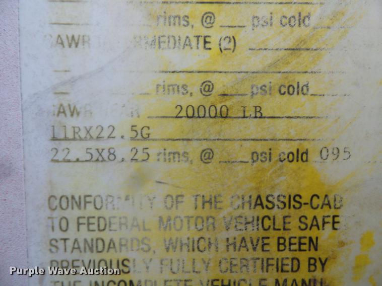 image for item DV9359 1993 Ford L8000 fertilizer truck