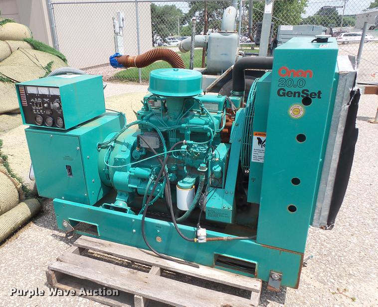 image for item DV9390 Onan 20.0DL-4-3R/28340D generator