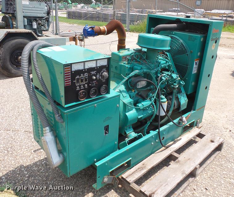 image for item DV9390 Onan 20.0DL-4-3R/28340D generator