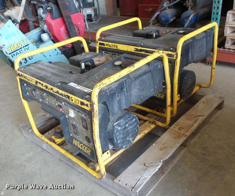 image for item DV9403 (2) Wacker 3.7 generators