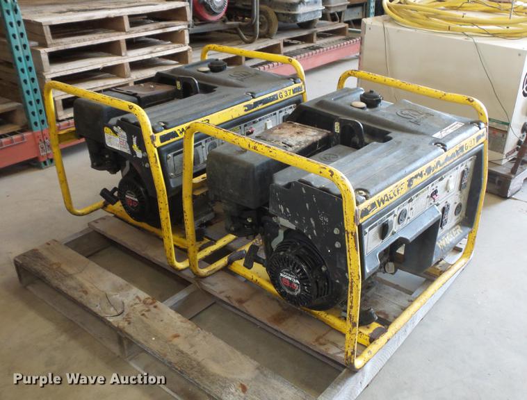 image for item DV9403 (2) Wacker 3.7 generators