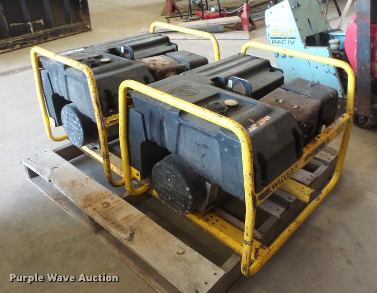 image for item DV9403 (2) Wacker 3.7 generators