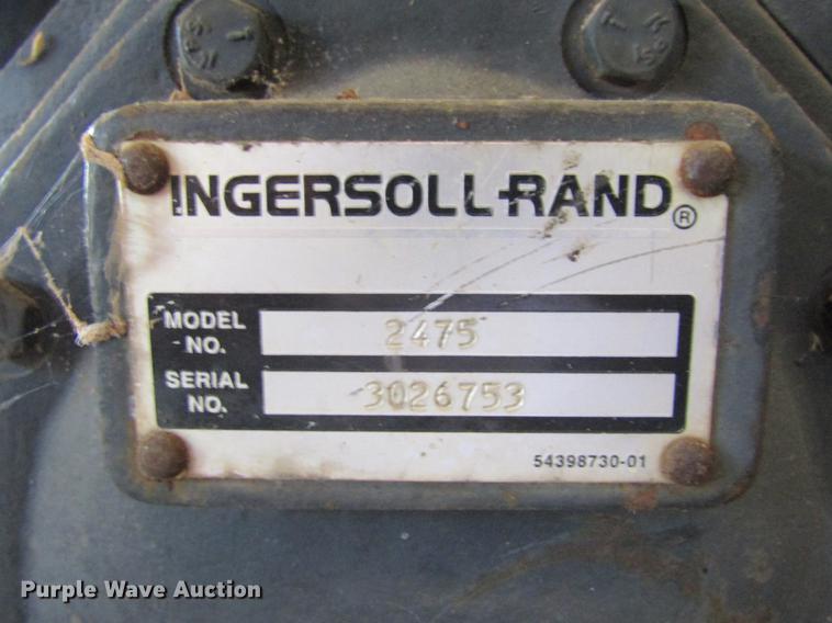 image for item DW9265 Ingersoll Rand 2475 air compressor