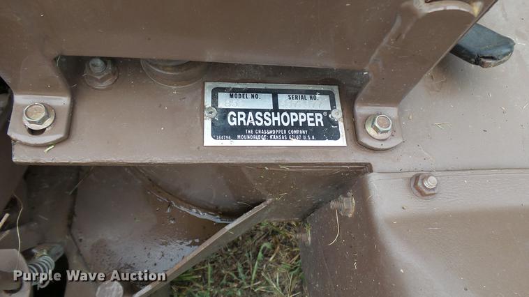 image for item DX9446 Grasshopper 618 ZTR lawn mower