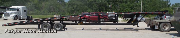 image for item DZ9346 2014 Kaufman W56 car carrier trailer