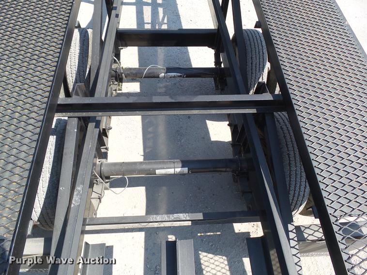 image for item DZ9346 2014 Kaufman W56 car carrier trailer