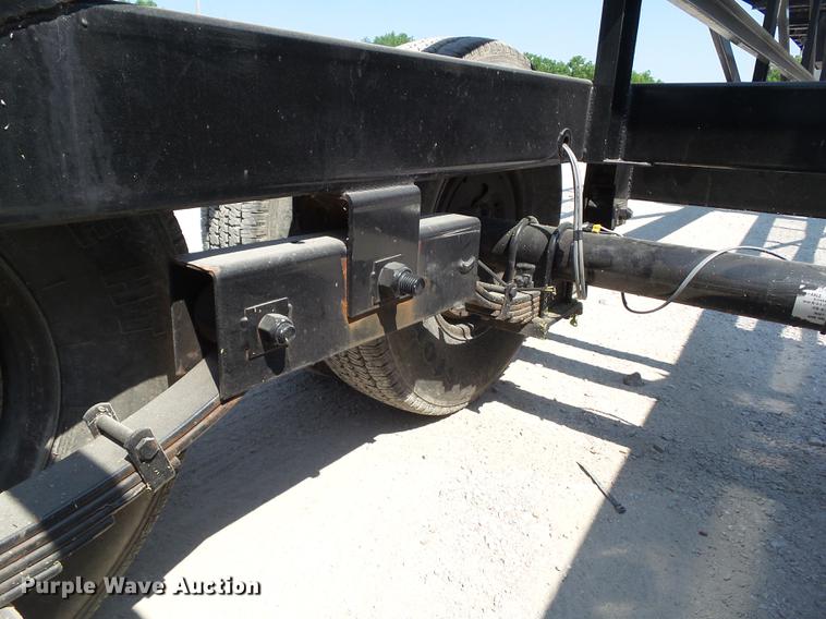 image for item DZ9346 2014 Kaufman W56 car carrier trailer