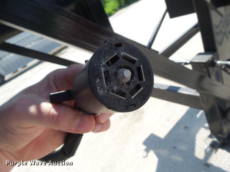 image for item DZ9346 2014 Kaufman W56 car carrier trailer