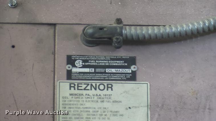 image for item EF9009 Reznor RA-350 heater