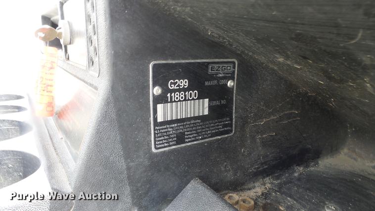 image for item EF9026 Ez-go golf cart