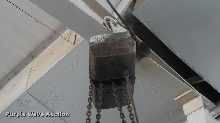 image for item EF9028 (4) chain hoists with trolleys