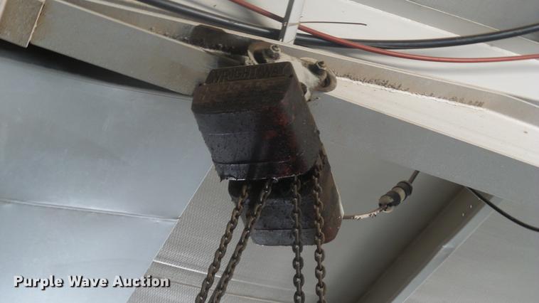 image for item EF9028 (4) chain hoists with trolleys