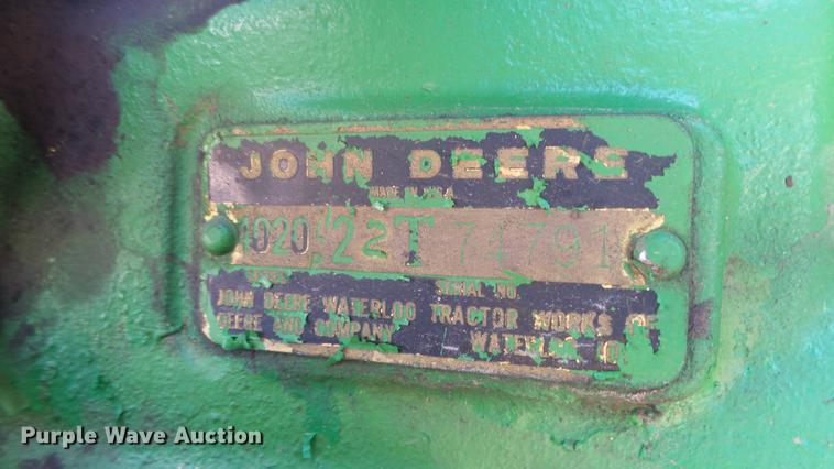 image for item EF9049 John Deere 4020 tractor