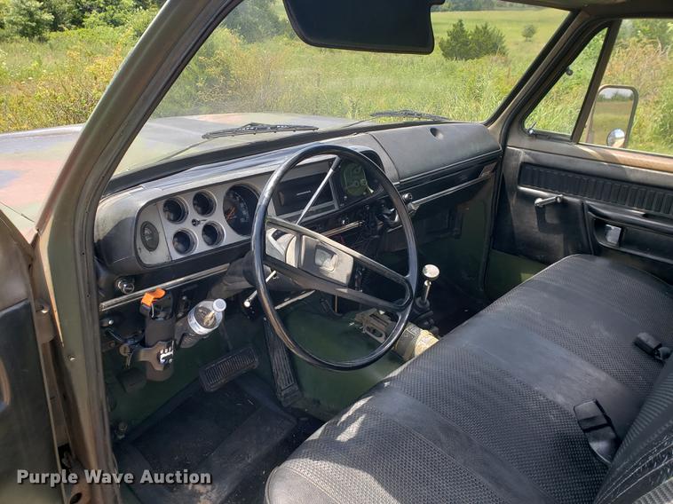 image for item EF9792 1976 Dodge M882 Power Wagon